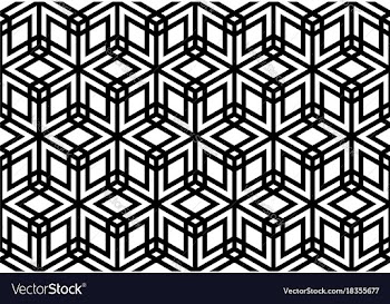 Seamles geometric ornament vector image