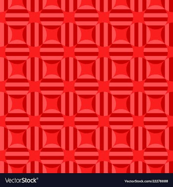 Seamless abstract circle pattern design vector image