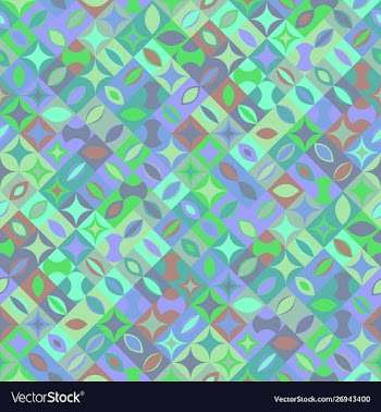 Seamless abstract colorful geometrical mosaic vector image