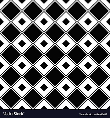 Seamless abstract diagonal square pattern vector image