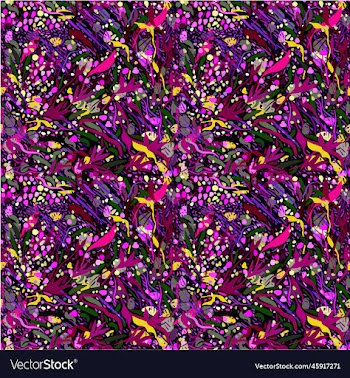 seamless abstract floral pattern