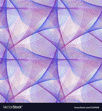 Seamless abstract fractal pattern background vector image