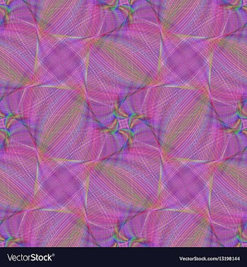 Seamless abstract fractal pattern background vector image