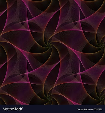 Seamless abstract fractal pattern background vector image