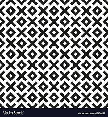 seamless abstract geometric cross pattern