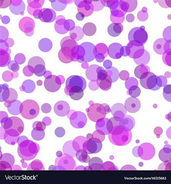 Seamless abstract geometric dot background vector image