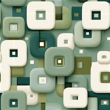 Seamless Abstract Geometric Maze Pattern