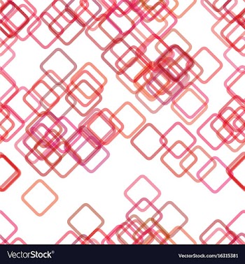 Seamless abstract geometric square background vector image