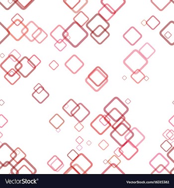 Seamless abstract geometric square background vector image