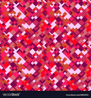 Seamless abstract geometrical mosaic pattern vector image