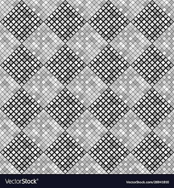 Seamless abstract geometrical square pattern vector image