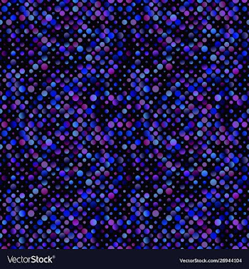 Seamless abstract gradient circle pattern vector image