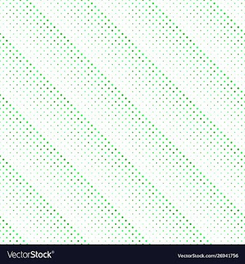 Seamless abstract green diagonal square pattern vector image