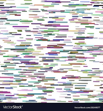Seamless abstract irregular horizontal stripe vector image