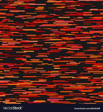 Seamless abstract irregular horizontal stripe vector image