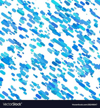 Seamless abstract irregular rounded stripe vector image