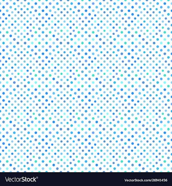 Seamless abstract light blue circle pattern vector image