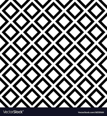Seamless abstract monochrome diagonal square vector image