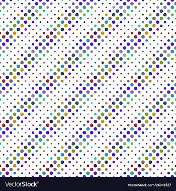 Seamless abstract pastel dot pattern background vector image