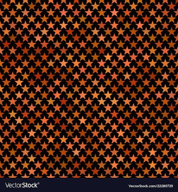Seamless abstract pentagram pattern - background vector image