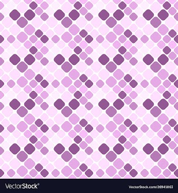 Seamless abstract purple diagonal square pattern vector image