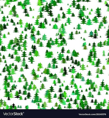 Seamless abstract random christmas background vector image