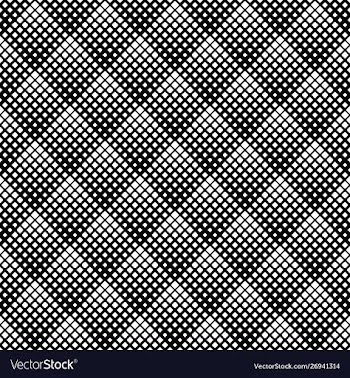 Seamless abstract rounded square pattern vector image