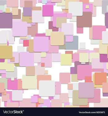 Seamless abstract square pattern background vector image