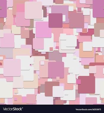 Seamless abstract square pattern background vector image