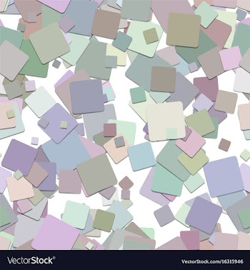 Seamless abstract square pattern background vector image