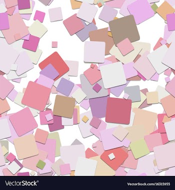 Seamless abstract square pattern background vector image