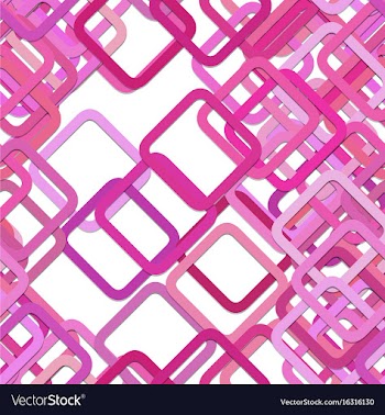 Seamless abstract square pattern background vector image