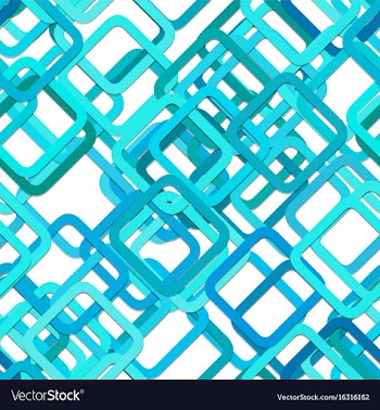 Seamless abstract square pattern background vector image