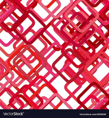 Seamless abstract square pattern background vector image