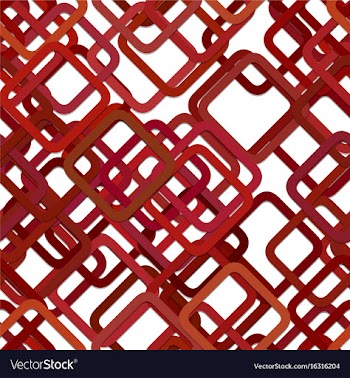 Seamless abstract square pattern background vector image
