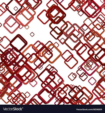 Seamless abstract square pattern background vector image