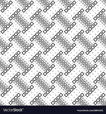 Seamless abstract square pattern background vector image