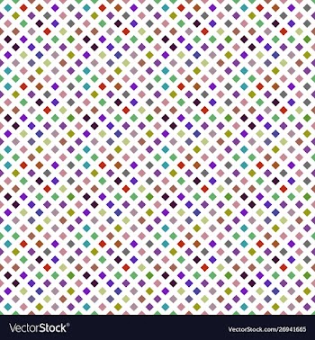 Seamless abstract square pattern background vector image