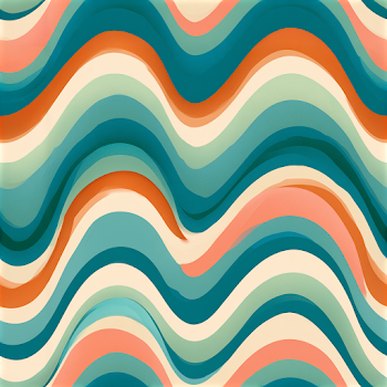 Seamless Abstract Wave Pattern