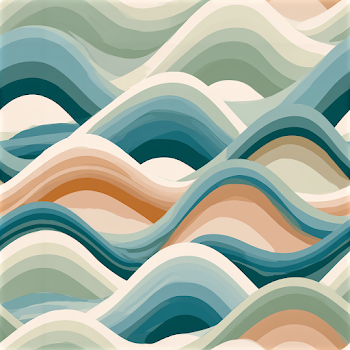 Seamless Abstract Wave Pattern