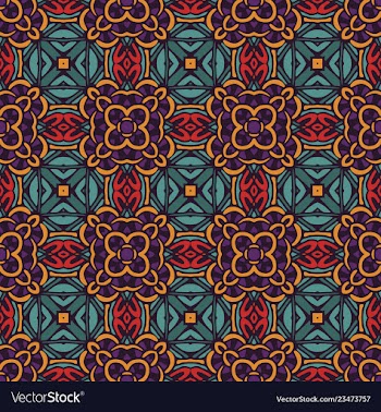 Seamless abstract web background tiled vector image