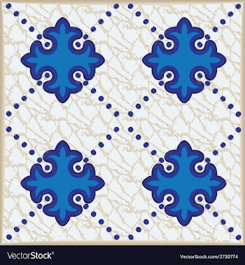Seamless arabesque pattern vector image