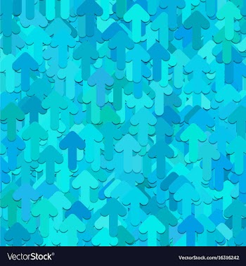 Seamless arrow background pattern - graphic vector image