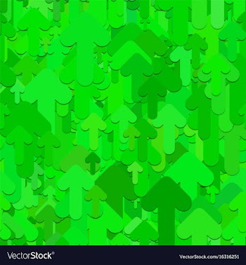 Seamless arrow background pattern - graphic vector image