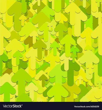 Seamless arrow background pattern - graphic vector image