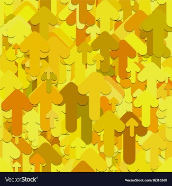 Seamless arrow background pattern - graphic vector image