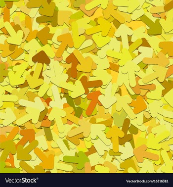 Seamless arrow background pattern vector image