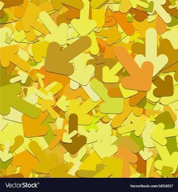 Seamless arrow background pattern vector image