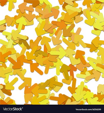 Seamless arrow pattern background - design from vector image