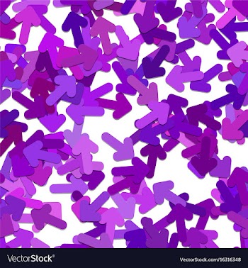 Seamless arrow pattern background - graphic from vector image